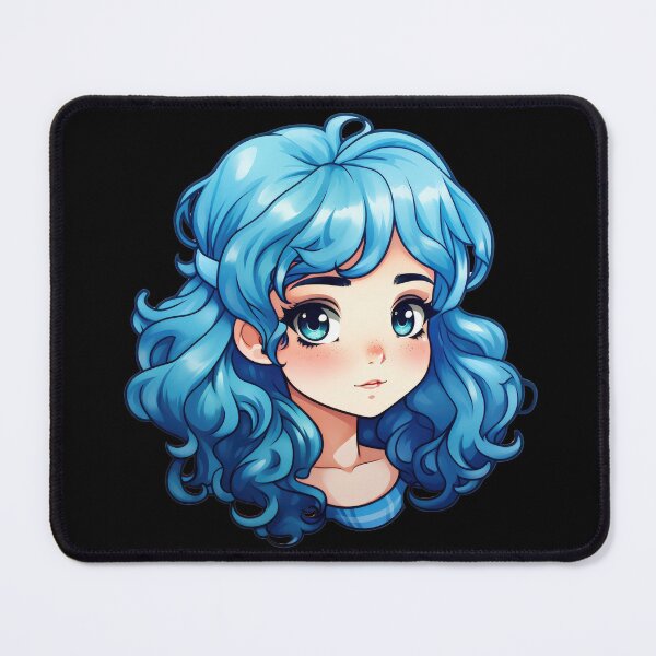Item preview, Blue hair designed and sold by art-shop-by-Kat.