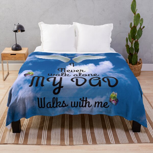 Item preview, I never walk alone my dad walks with me designed and sold by southerndoll67.