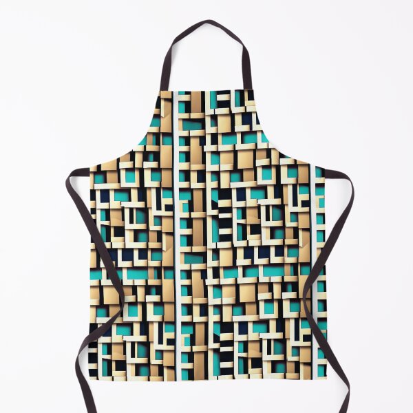 Item preview, Shelfscape Symphony - Cyan Abstract - Book inspired Pattern 17 designed and sold by JoanNinjaHen.