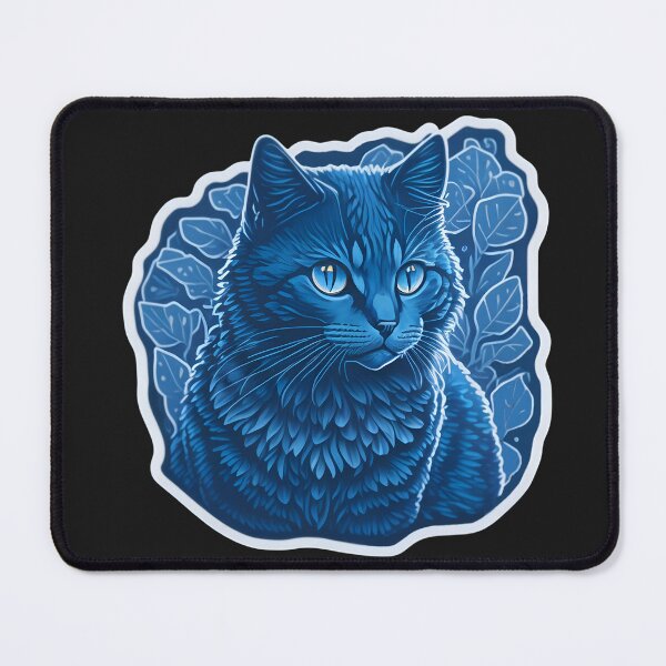 Item preview, Russian Blue (Sticker and Print Out) designed and sold by Sir Elgin Ortiz.