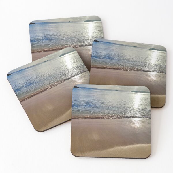 Item preview, Sunset Beach Calm Ocean Shore designed and sold by lildoodleshirts.
