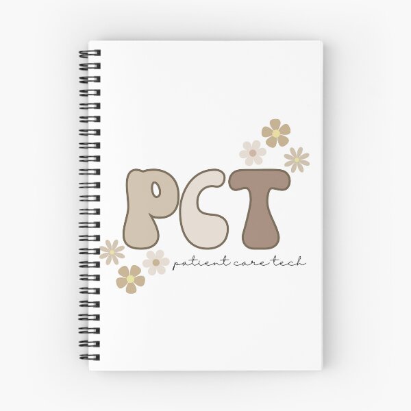 Item preview, Neutral Tan Brown PCT Patient Care Tech designed and sold by maliagnad.