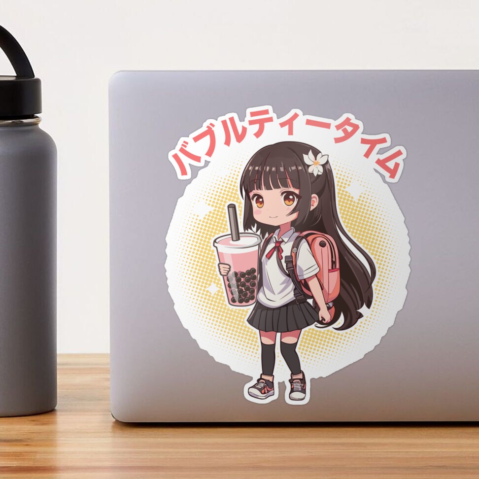 Fridayqqw 50pcs/Set Bubble Water Beverage Cartoon Anime