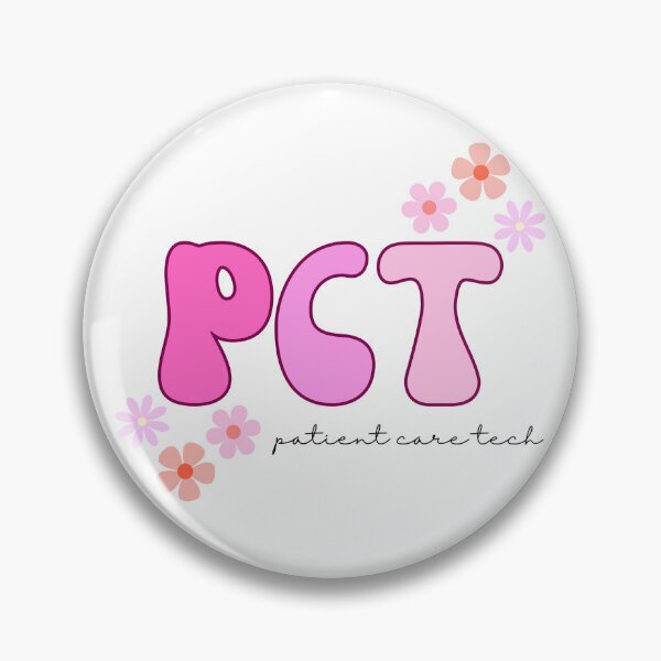 Item preview, Pink PCT Patient Care Tech designed and sold by maliagnad.