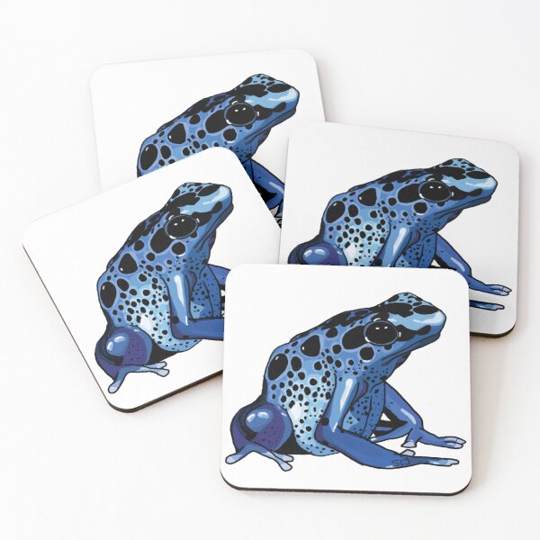 Item preview, Blue dart frog designed and sold by Llyndoodles.