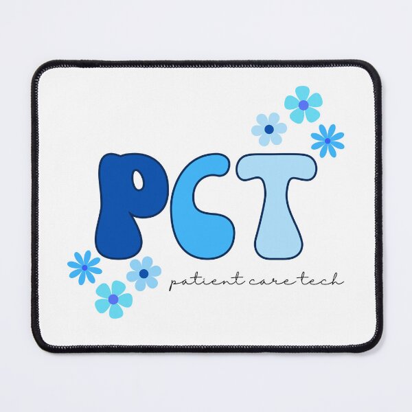 Item preview, Blue PCT Patient Care Tech designed and sold by maliagnad.