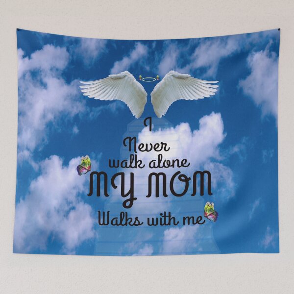 Item preview, I never walk alone my mom walks with me  designed and sold by southerndoll67.