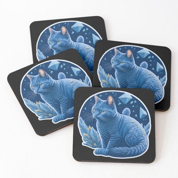 Item preview, Russian Blue (Sticker and Print Out) designed and sold by Sir Elgin Ortiz.