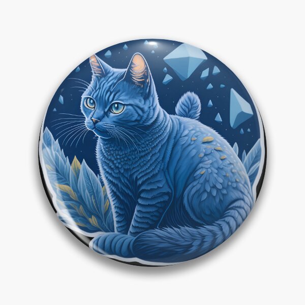 Item preview, Russian Blue (Sticker and Print Out) designed and sold by Sir Elgin Ortiz.
