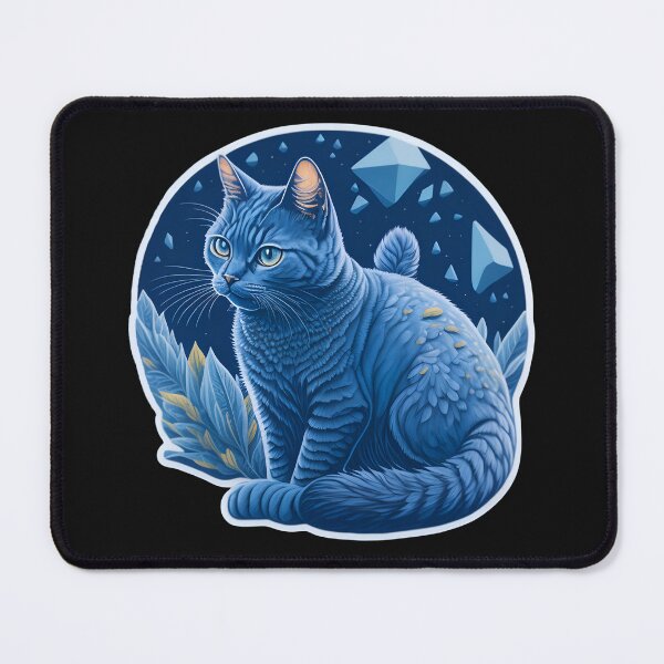 Item preview, Russian Blue (Sticker and Print Out) designed and sold by Sir Elgin Ortiz.