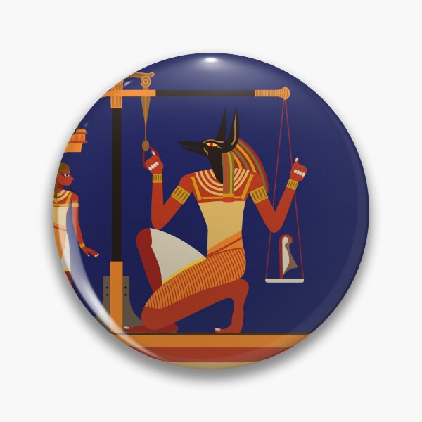 Item preview, Anubis juzgando un alma designed and sold by ocelotlcalli.