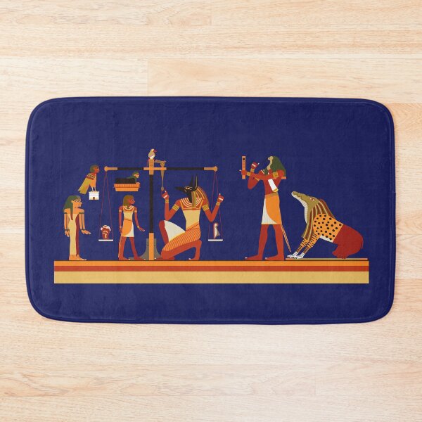 Item preview, Anubis judging a soul designed and sold by ocelotlcalli.