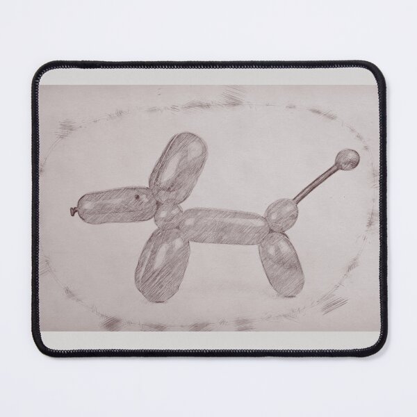 Item preview, Photo of balloon animal dog converted into a sketch designed and sold by Stretch Clendennen.