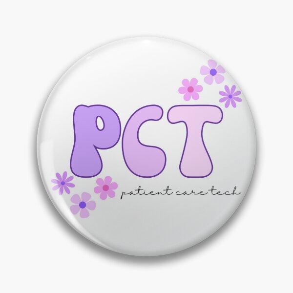Item preview, Purple PCT Patient Care Tech designed and sold by maliagnad.