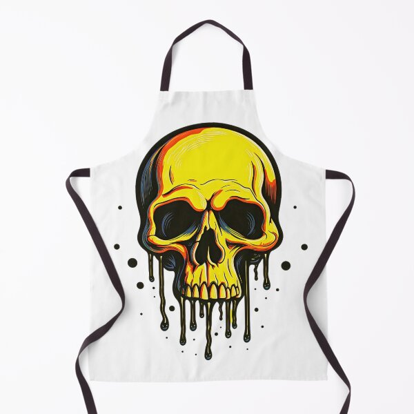 Item preview, Colorful Dripping Skull | Colorful Melting Skull | Graffiti Skull designed and sold by CoolHippoQuotes.