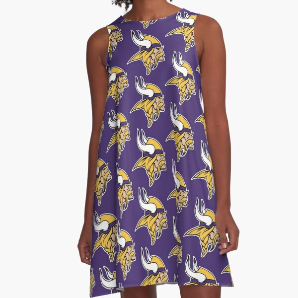 Minnesota Vikings Women Floral Beach Dress – SportsDexter