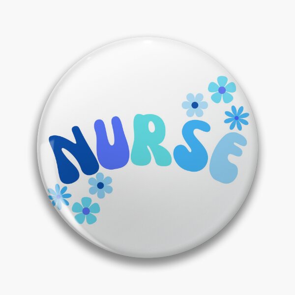 Item preview, Blue Flower Bubble Nurse designed and sold by maliagnad.