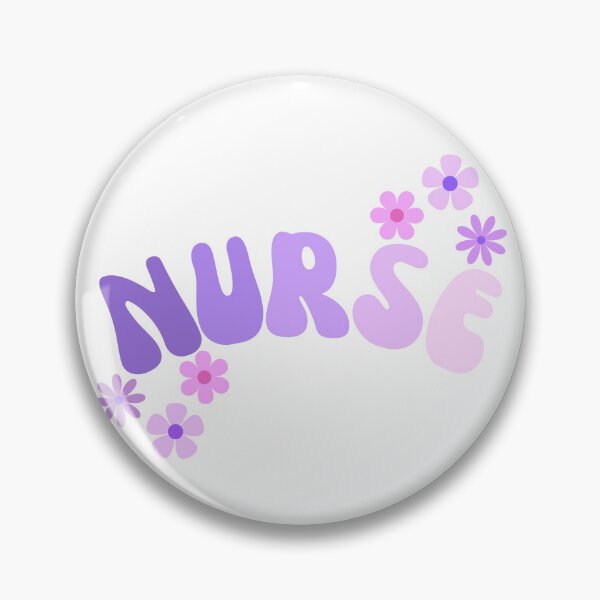 Item preview, Purple Flower Bubble Nurse designed and sold by maliagnad.
