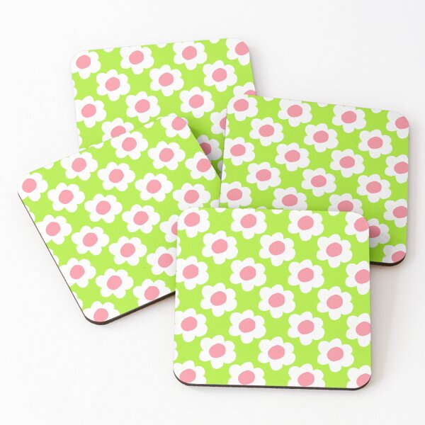 Item preview, Retro Flower Green designed and sold by shannondoucette.