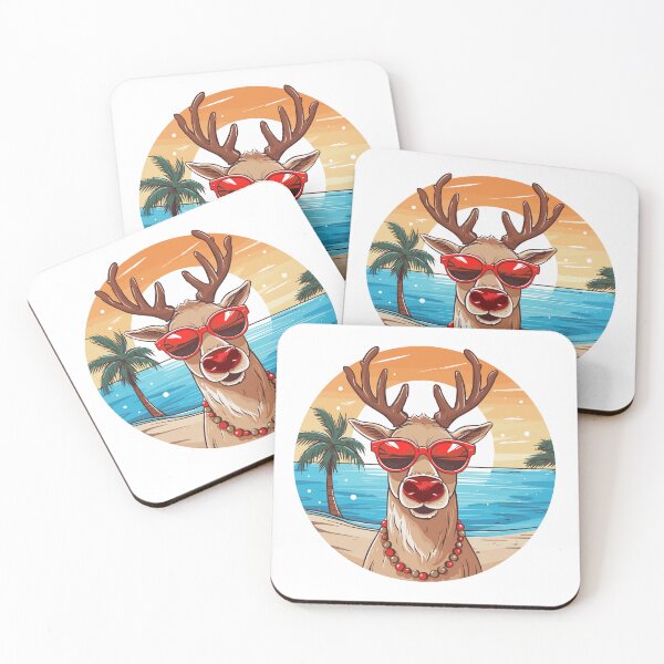 Item preview, Rudolph at the Beach designed and sold by Crazy-Squirrel1.