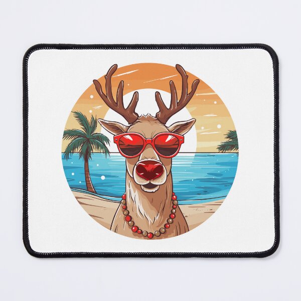 Item preview, Rudolph at the Beach designed and sold by Crazy-Squirrel1.