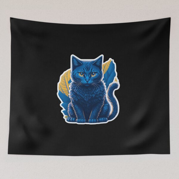 Item preview, Russian Blue (Sticker and Print Out) designed and sold by Sir Elgin Ortiz.