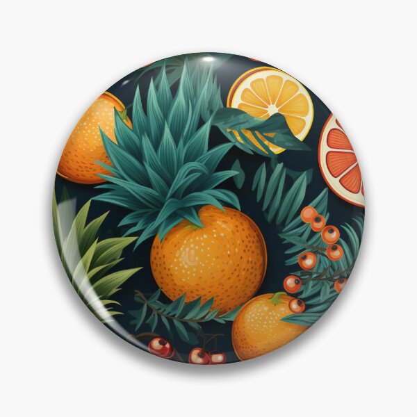 Item preview, Citrus Fruit pattern - Summer fruits pattern designed and sold by ComerPrintCo.