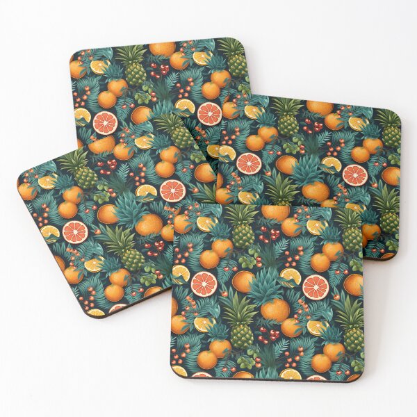 Item preview, Citrus Fruit pattern - Summer fruits pattern designed and sold by ComerPrintCo.
