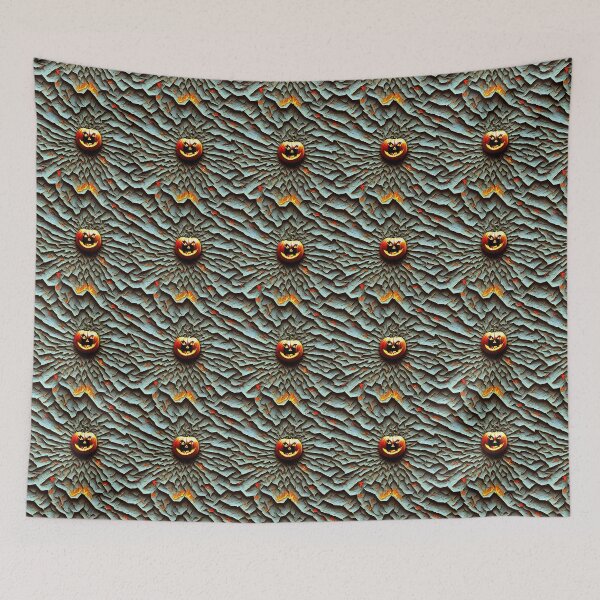 Item preview, Halloween pumpkin water colour pattern designed and sold by LorrieBee.