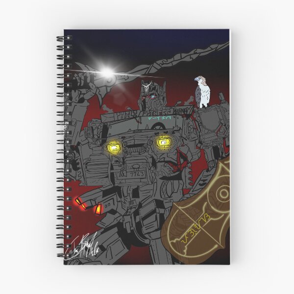 Item preview,   Philippine Jeepney Mecha Robot #5 nighttime with Eagle designed and sold by Manalopangaea.