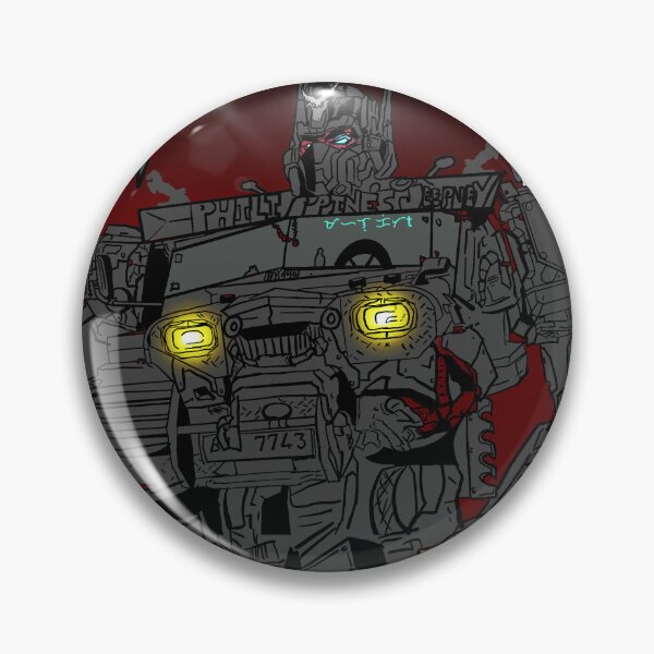 Item preview,   Philippine Jeepney Mecha Robot #5 nighttime with Eagle designed and sold by Manalopangaea.