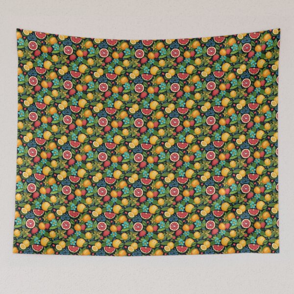Item preview, Citrus Fruit pattern - Summer fruits pattern designed and sold by ComerPrintCo.
