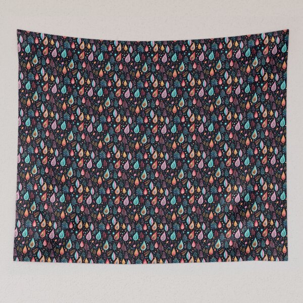 Item preview, Feather pattern - Colorful Feathers designed and sold by ComerPrintCo.