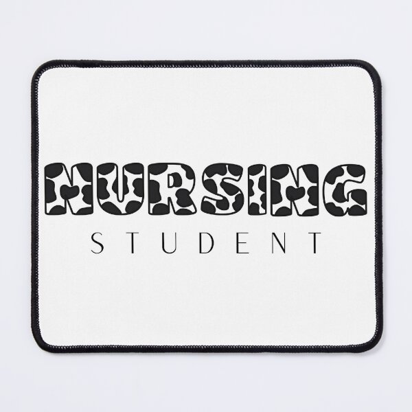 Item preview, Cow Print Nursing Student designed and sold by maliagnad.