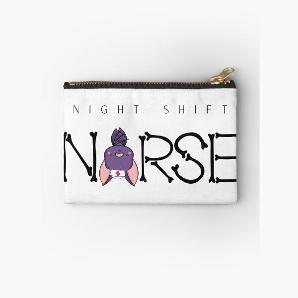 Item preview, Night Shift Nurse Bat and Bones Halloween designed and sold by maliagnad.