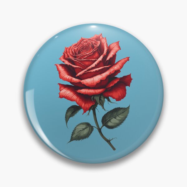 Item preview, single red rose designed and sold by KOKOTART.