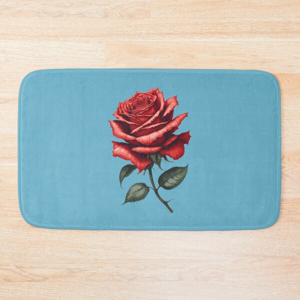 Item preview, single red rose designed and sold by KOKOTART.