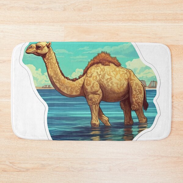 Item preview, Camel painted with hieroglyphs designed and sold by abmkf.