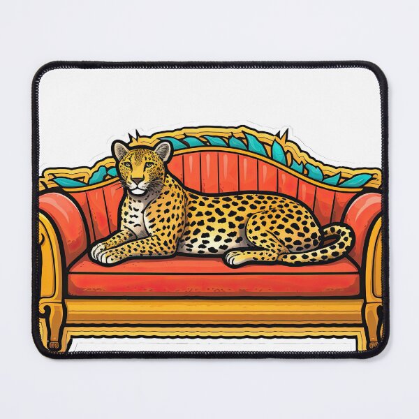 Item preview, Cheetah lies on the couch designed and sold by abmkf.