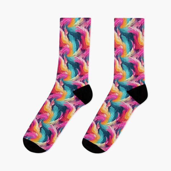 Item preview, Colorful Waves - Psychedelic Waves designed and sold by ComerPrintCo.