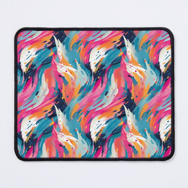 Item preview, Modern Colorful Waves - Psychedelic Waves designed and sold by ComerPrintCo.