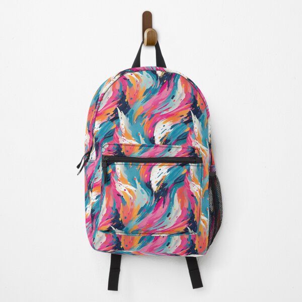 Item preview, Modern Colorful Waves - Psychedelic Waves designed and sold by ComerPrintCo.