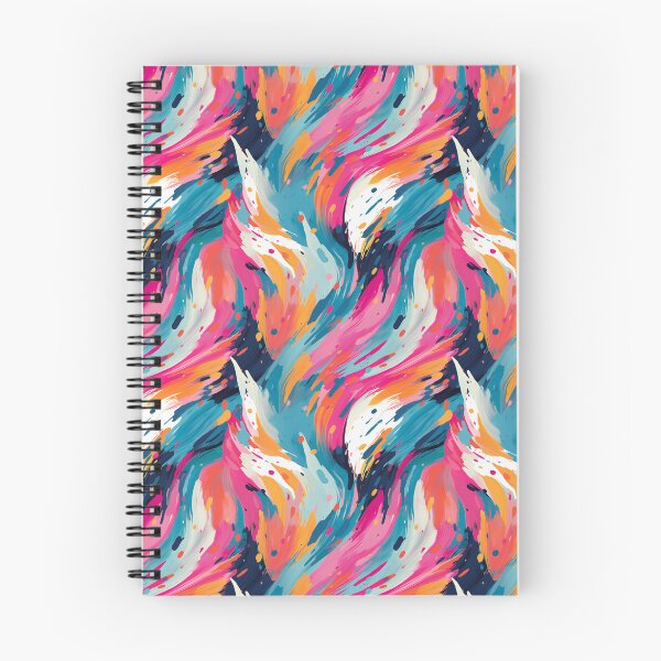 Item preview, Modern Colorful Waves - Psychedelic Waves designed and sold by ComerPrintCo.