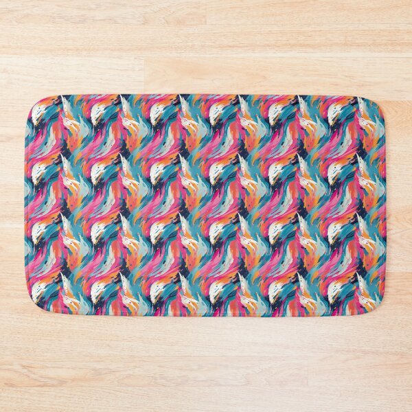 Item preview, Modern Colorful Waves - Psychedelic Waves designed and sold by ComerPrintCo.