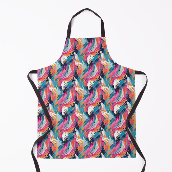 Item preview, Modern Colorful Waves - Psychedelic Waves designed and sold by ComerPrintCo.