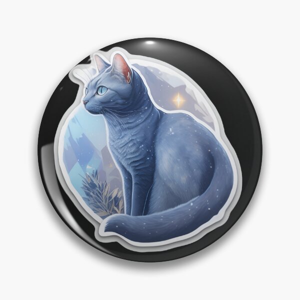 Item preview, Russian Blue (Sticker and Print Out) designed and sold by Sir Elgin Ortiz.