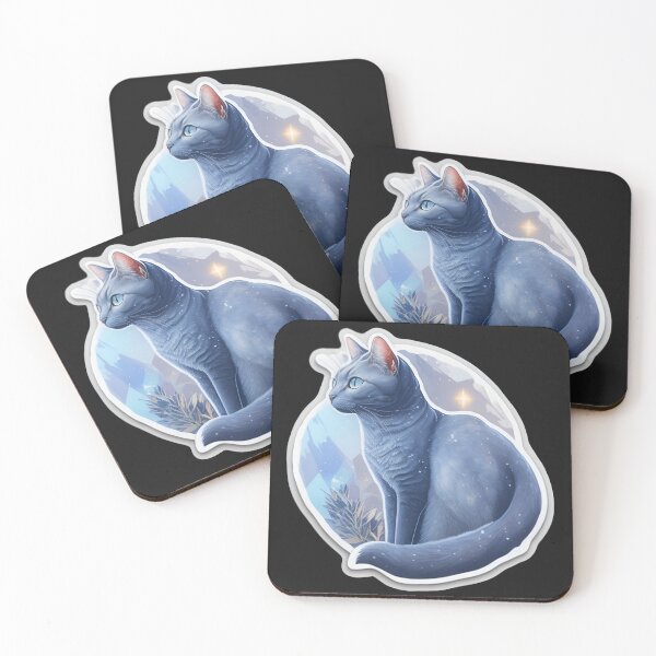 Item preview, Russian Blue (Sticker and Print Out) designed and sold by Sir Elgin Ortiz.
