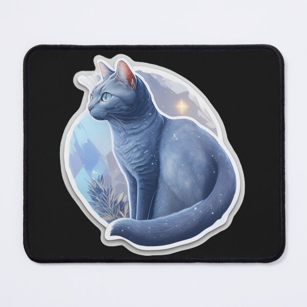 Item preview, Russian Blue (Sticker and Print Out) designed and sold by Sir Elgin Ortiz.