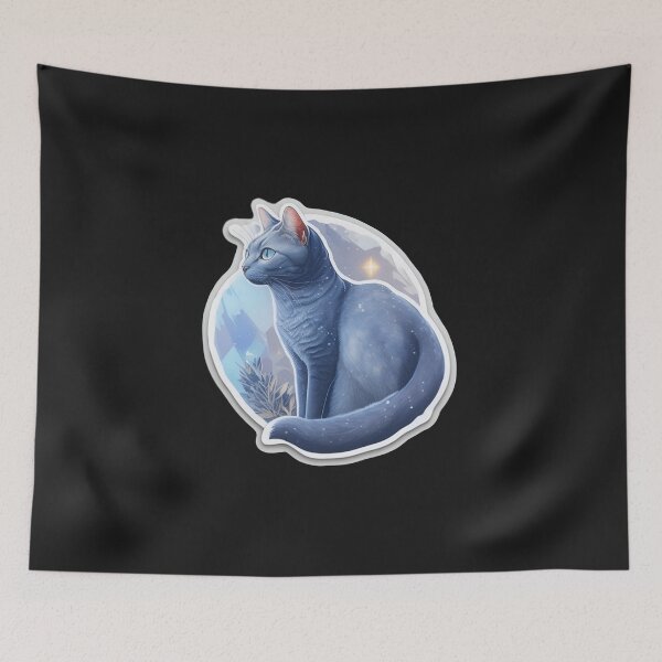 Item preview, Russian Blue (Sticker and Print Out) designed and sold by Sir Elgin Ortiz.