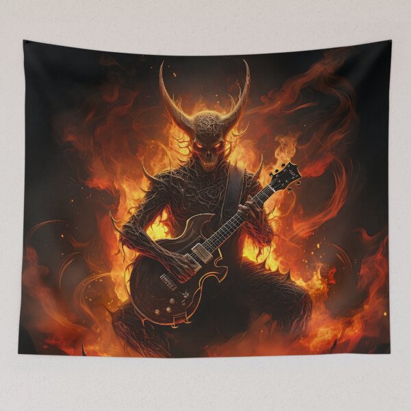 Item preview, Infernal Revolution: The Flaming Metal Demon designed and sold by InsaneLEDP.